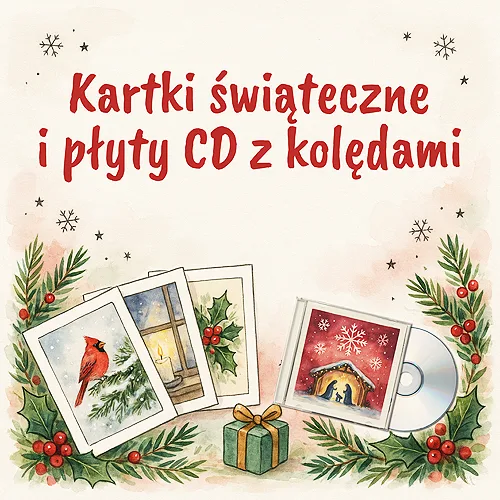 Personalizowane kartki świąteczne i albumy z kolędami - różne wersje dla klientów, pracowników i partnerów