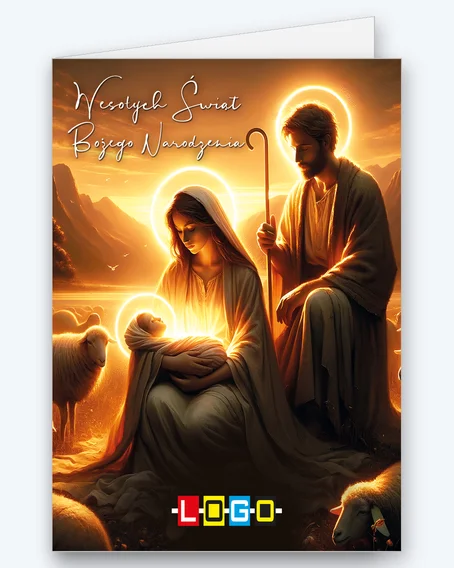 Holy Family in the sunset glow BN1-428 - cover