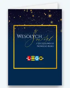 Ramka życzeń na rozgwieżdżonym granacie BN1-456 - okładka
