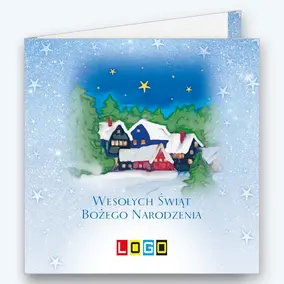 Osada w świerkach pod żółtymi gwiazdami BN2-060 - okładka