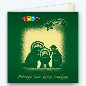 Sylwetki Świętej Rodziny pod kometą BN2-286 - okładka