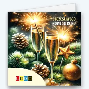Noworoczny toast wśród szyszek BN2-425 - okładka