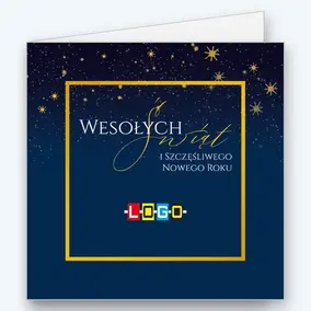 Ramka życzeń na rozgwieżdżonym granacie BN2-456 - okładka