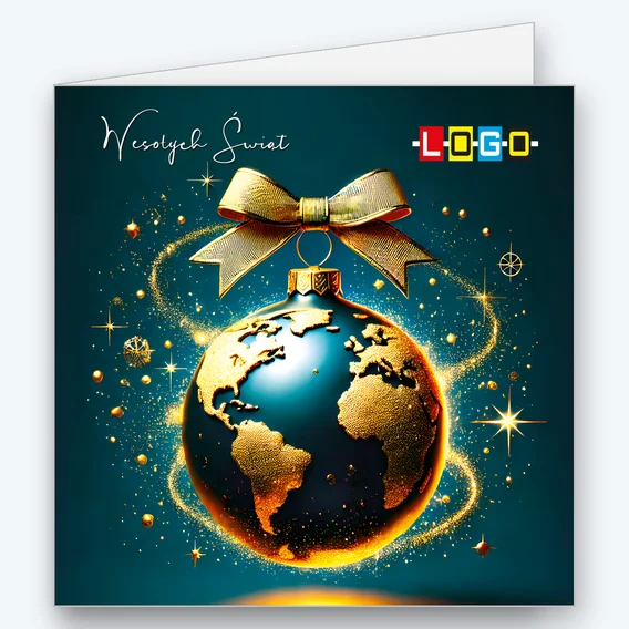 Bauble with a world map BN2-502 - cover