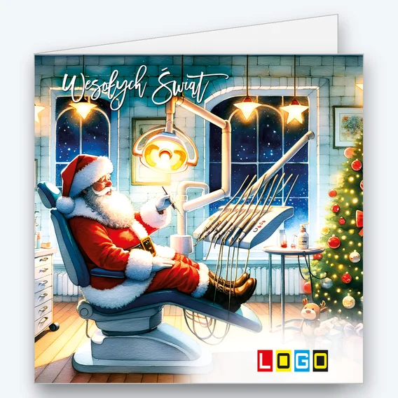 Santa in the dentist's chair BN2-567 - cover