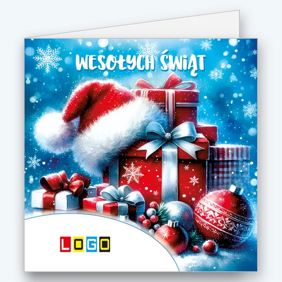Santa's hat on presents BN2-614 - cover