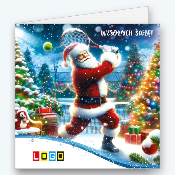 Santa the tennis player BN2-643 - cover