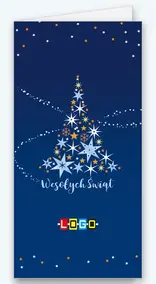 Choinka ułożona z gwiazdek BN3-008 - okładka